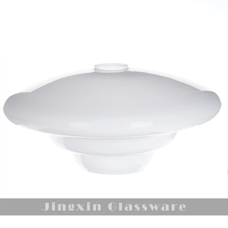 Shiny White Glass School Pendant Lampshade price